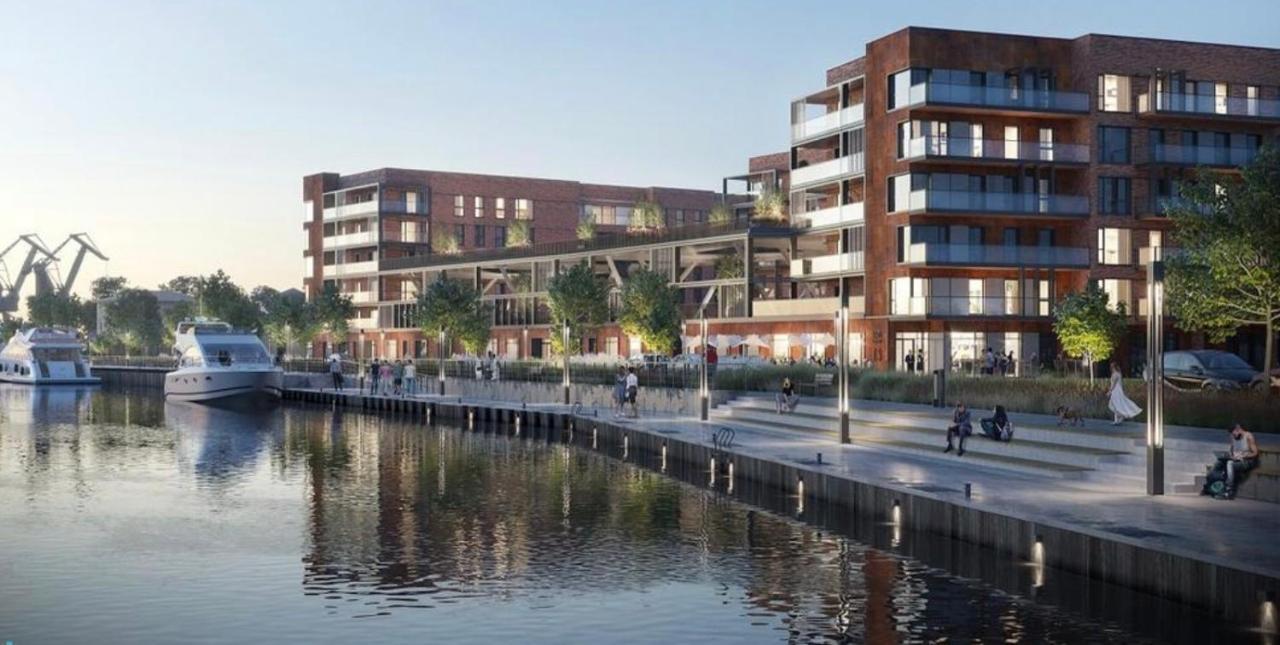 Apartament Gdansk Premium Lux Nadmotlawie Екстериор снимка